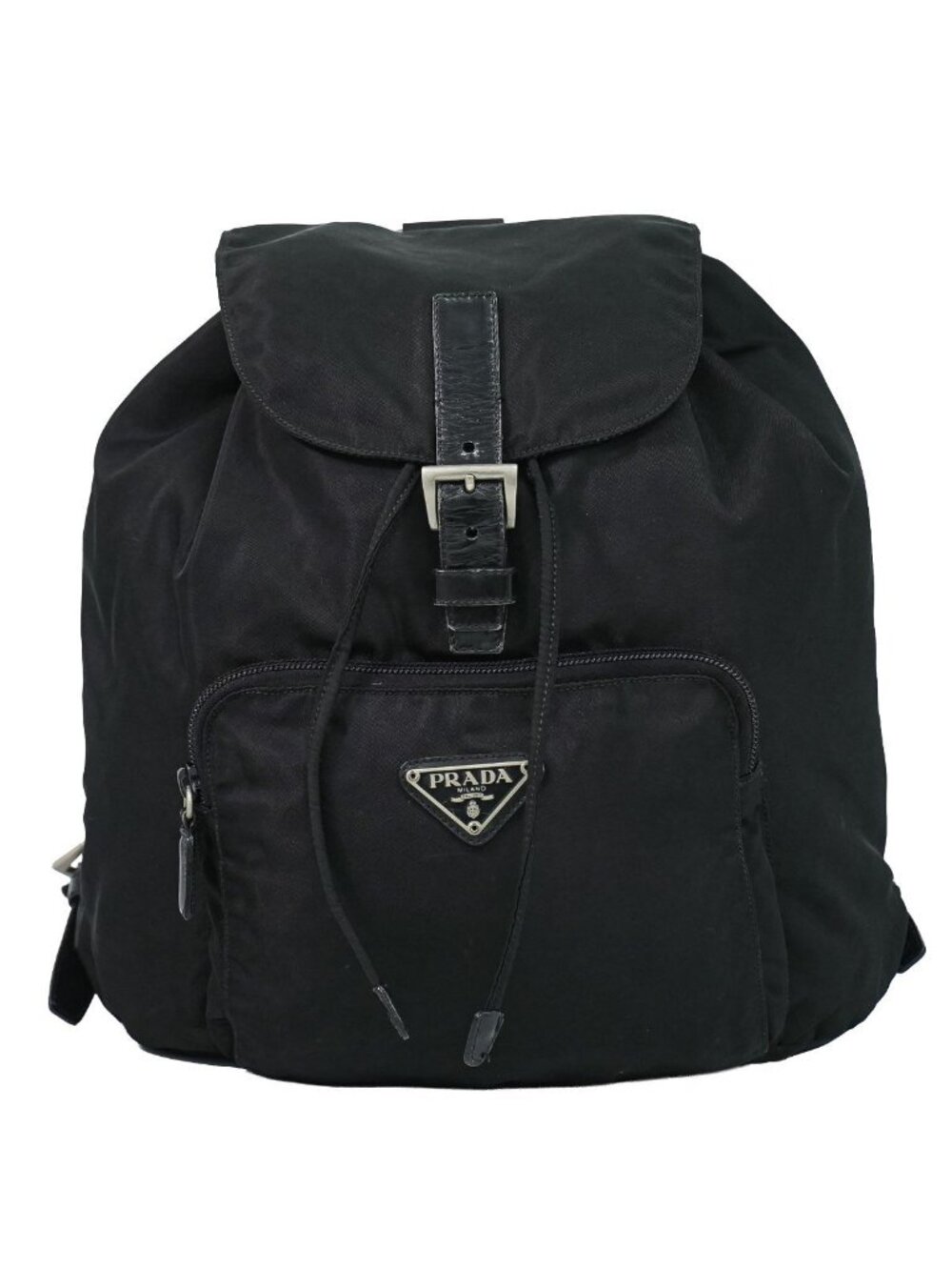 Prada Nylon Backpack Black